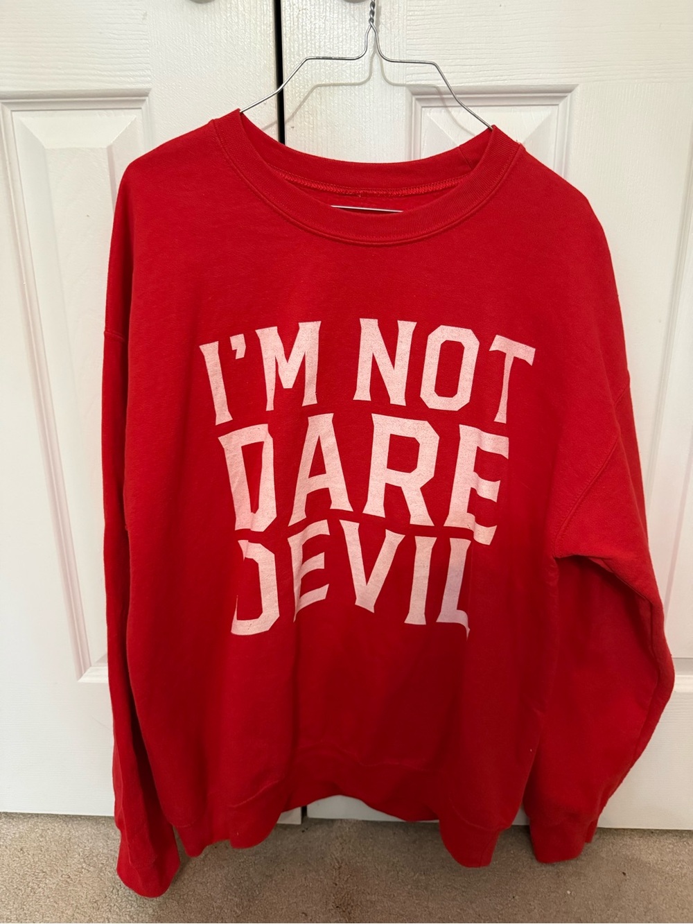 Daredevil “I’m not daredevil” sweatshirt